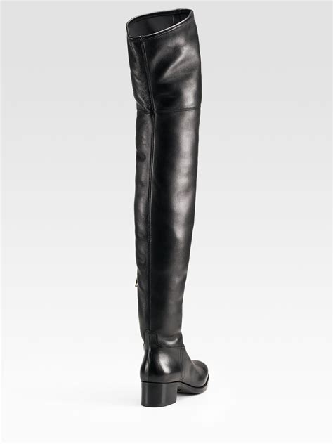 prada dress boots|prada thigh high boots.